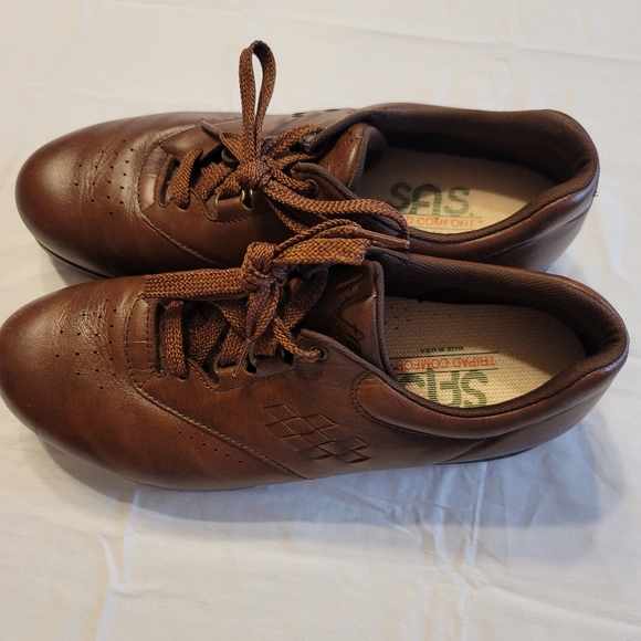 Women's SAS Freetime Teak Coolstep Lace Up Shoes Size 9M NIB - Picture 3 of 6